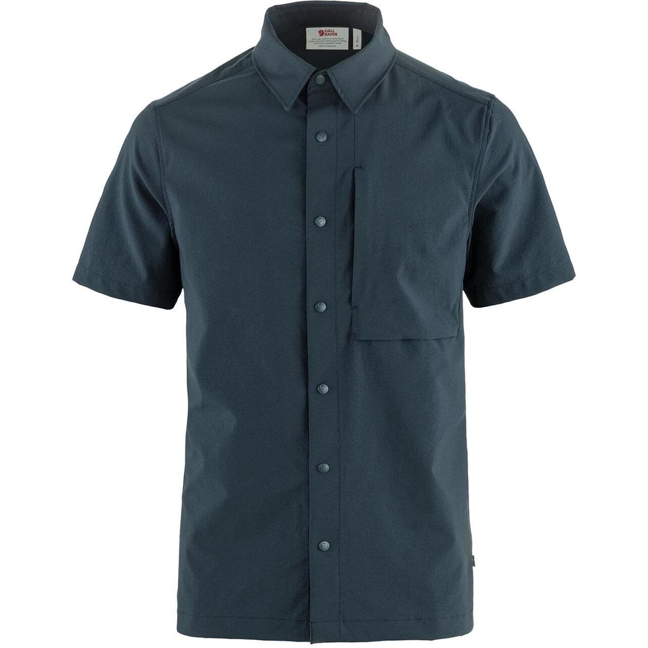 Fjällräven Mens High Coast Pack Shirt S/S (Blå (DARK NAVY/555) Large)
