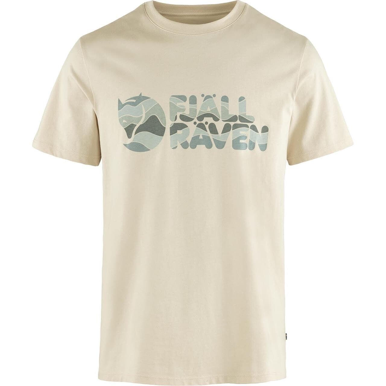 Fjällräven Mens Multicolor Logo T-shirt (Hvid (CHALK WHITE/113) Medium)