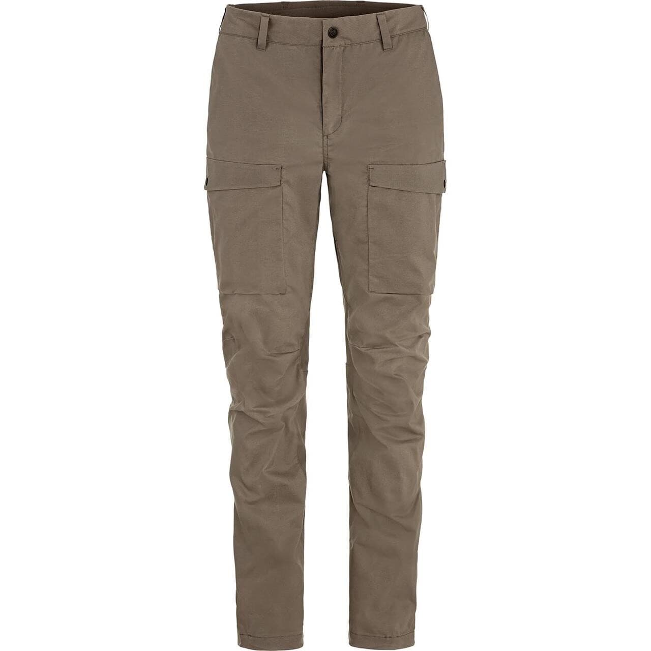 Fjällräven Womens Abisko Hybrid Trail Trousers (Brun (SUEDE BROWN/244) 46 kort)