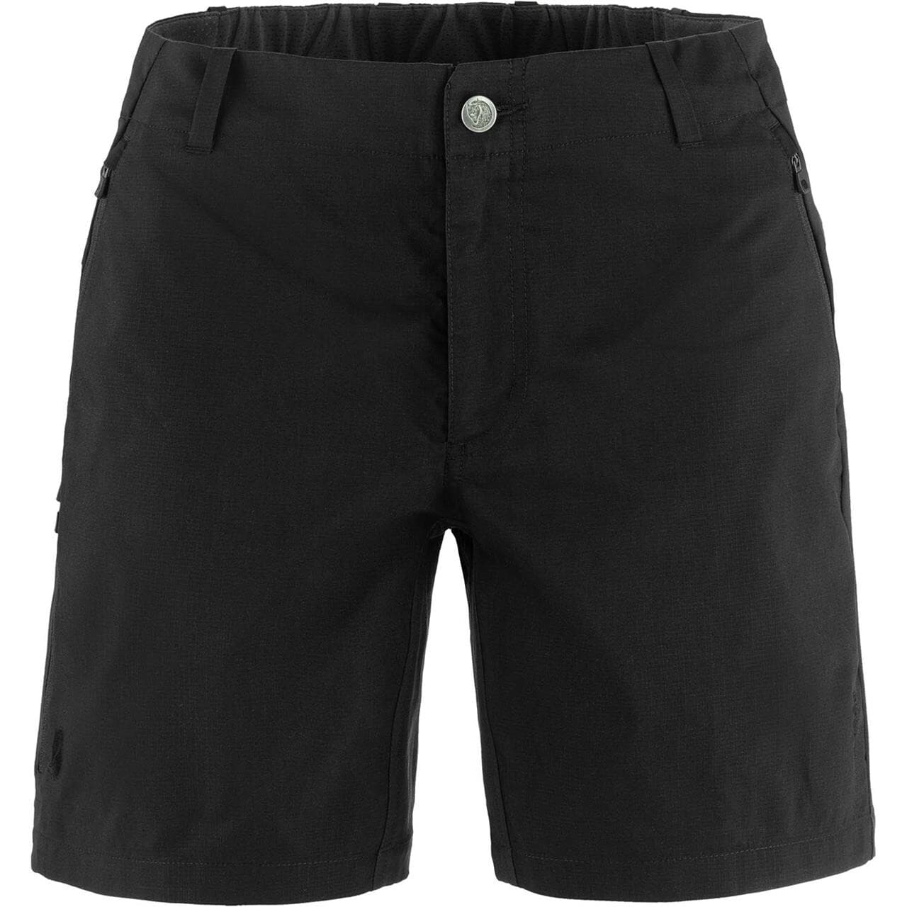Fjällräven Womens Hoja Hybrid Shorts (Sort (BLACK/550) 48)