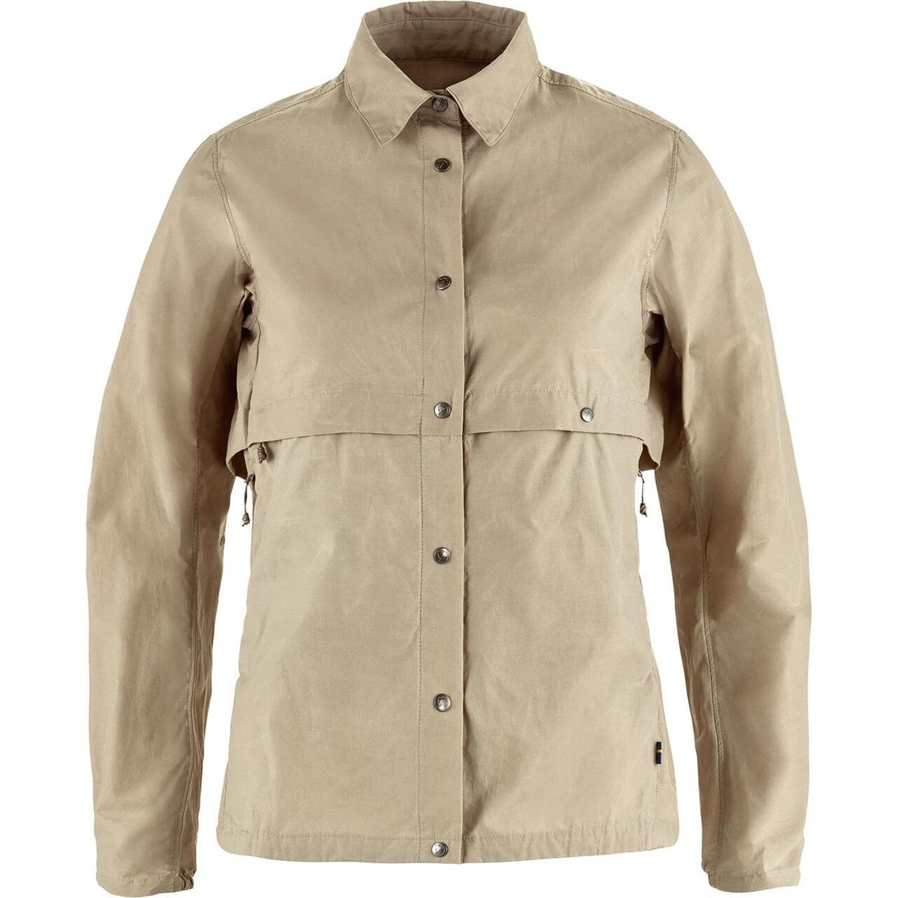 Fjällräven Womens Hoja Rider's Wind Jacket (Beige (FOSSIL/118) XX-small)