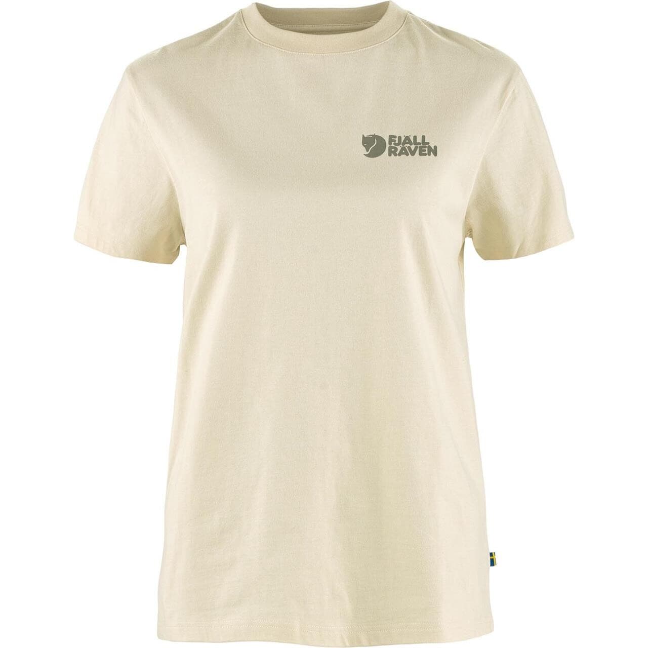 Fjällräven Womens Fjällräven Heavy Classic T-shirt (Hvid (CHALK WHITE/113) Large)