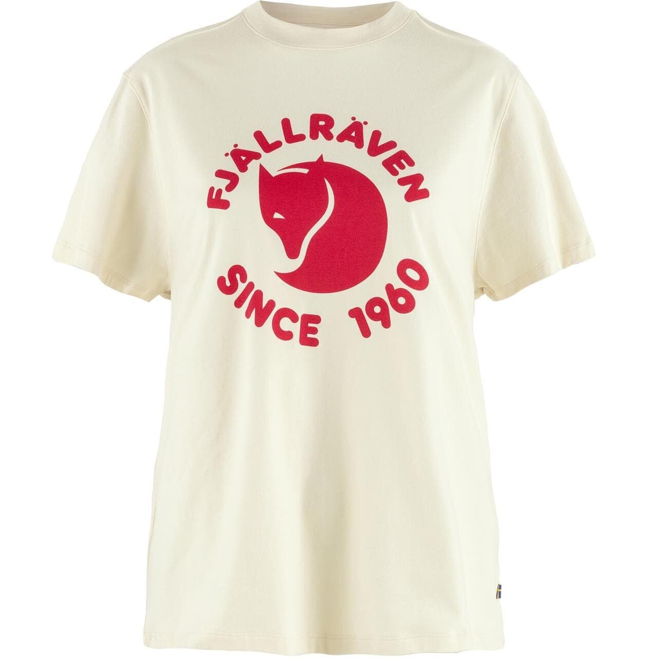 Fjällräven Womens Fjällräven Relaxed T-shirt (Hvid (CHALK WHITE/113) Small)