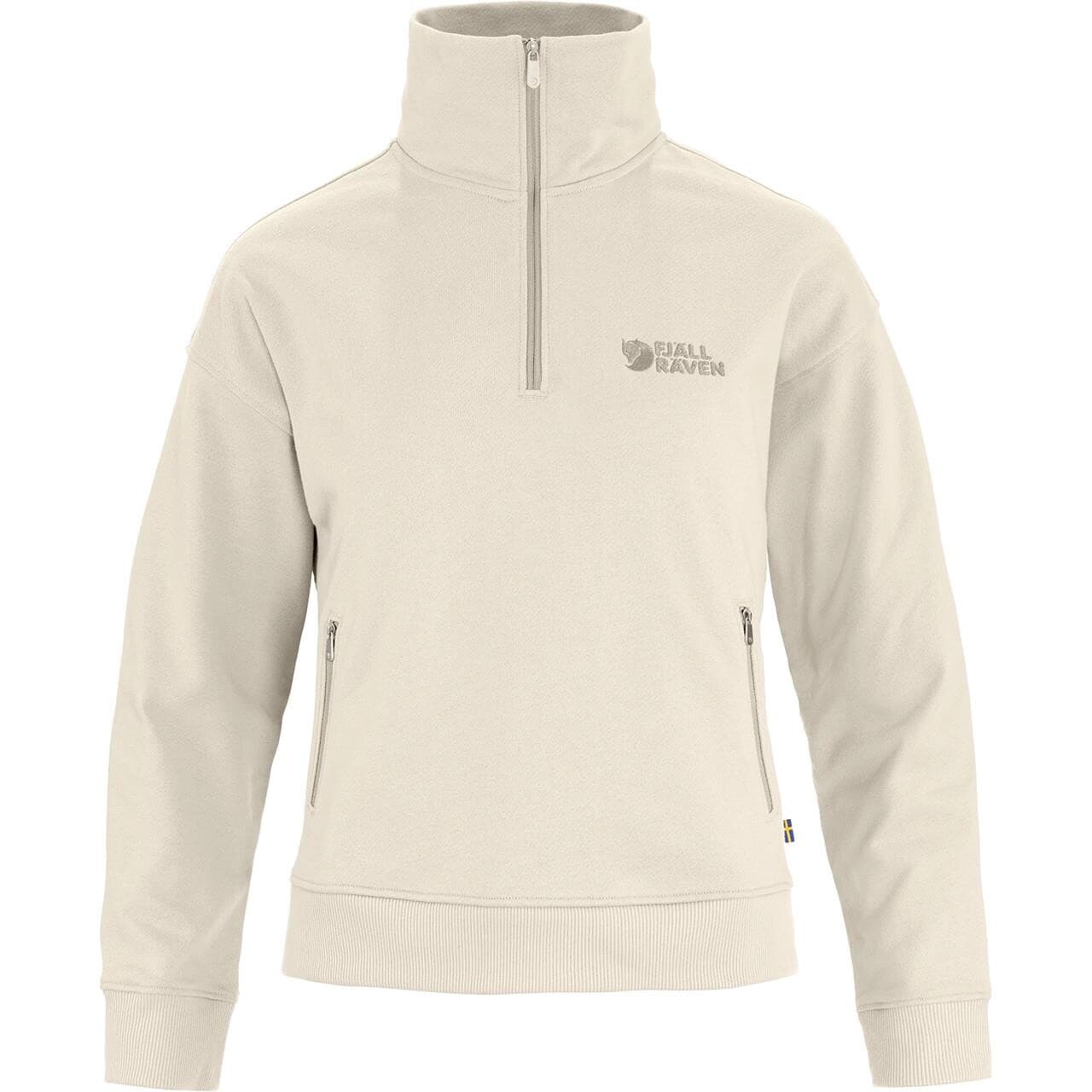 Fjällräven Womens Vardag Half Zip Sweater (Hvid (CHALK WHITE/113) XX-small)