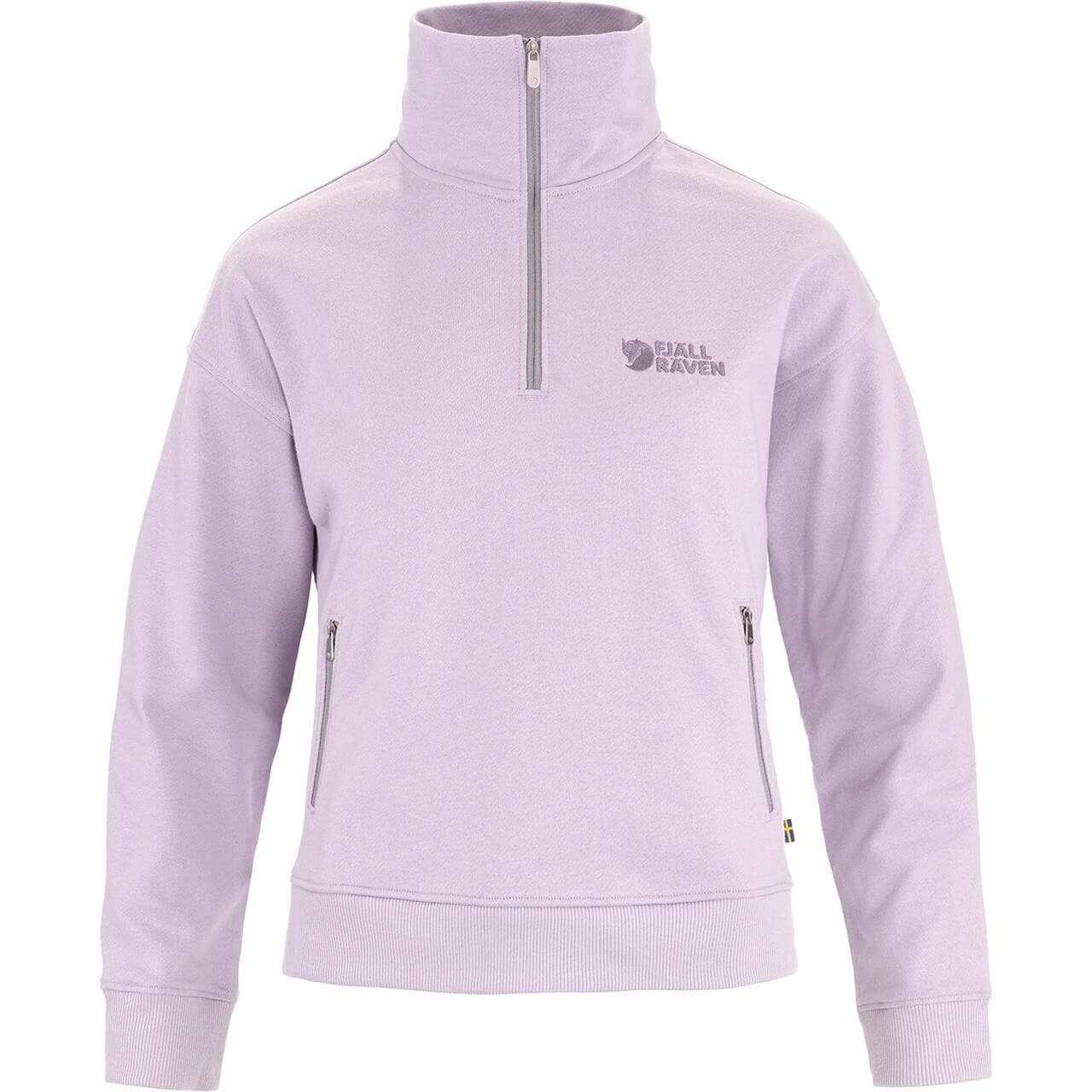 Fjällräven Womens Vardag Half Zip Sweater (Lilla (LAVENDER MIST/452) Large)