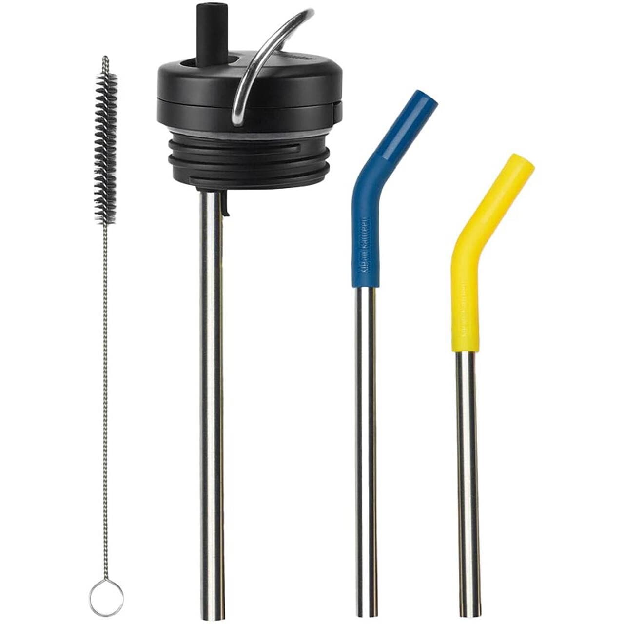 Klean Kanteen Tkwide Twist Cap + Str Kit (Sort (BLACK/MIX))