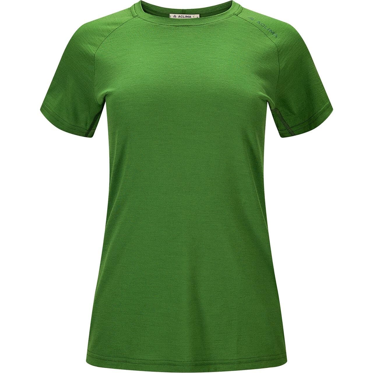 Aclima Womens LightWool 140 Trail Tee (Grøn (CACTUS) XX-large)