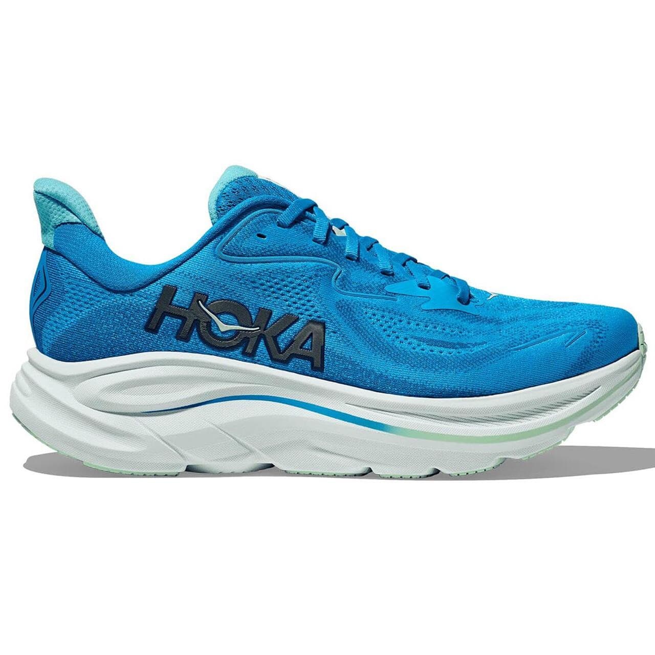 Hoka Mens Clifton 10 (Blå (HOKA BLUE/SKYWARD BLUE) 50 2/3)