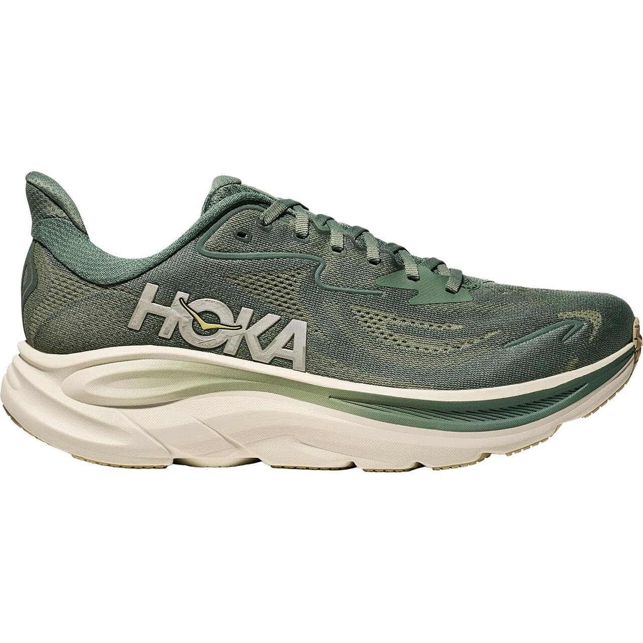 Hoka Mens Clifton 10 (Grøn (FERN/TRUFFLE SALT) 46)