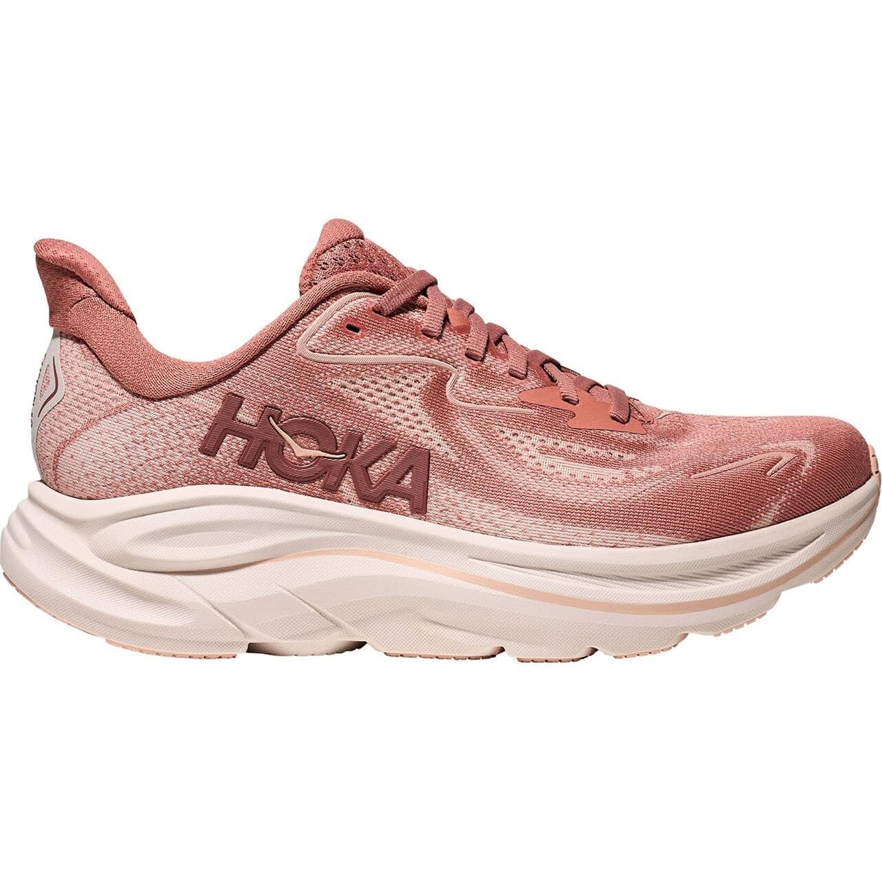 Hoka Womens Clifton 10 (Lyserød (BLUSH/ROSE LATTE) 37 1/3)