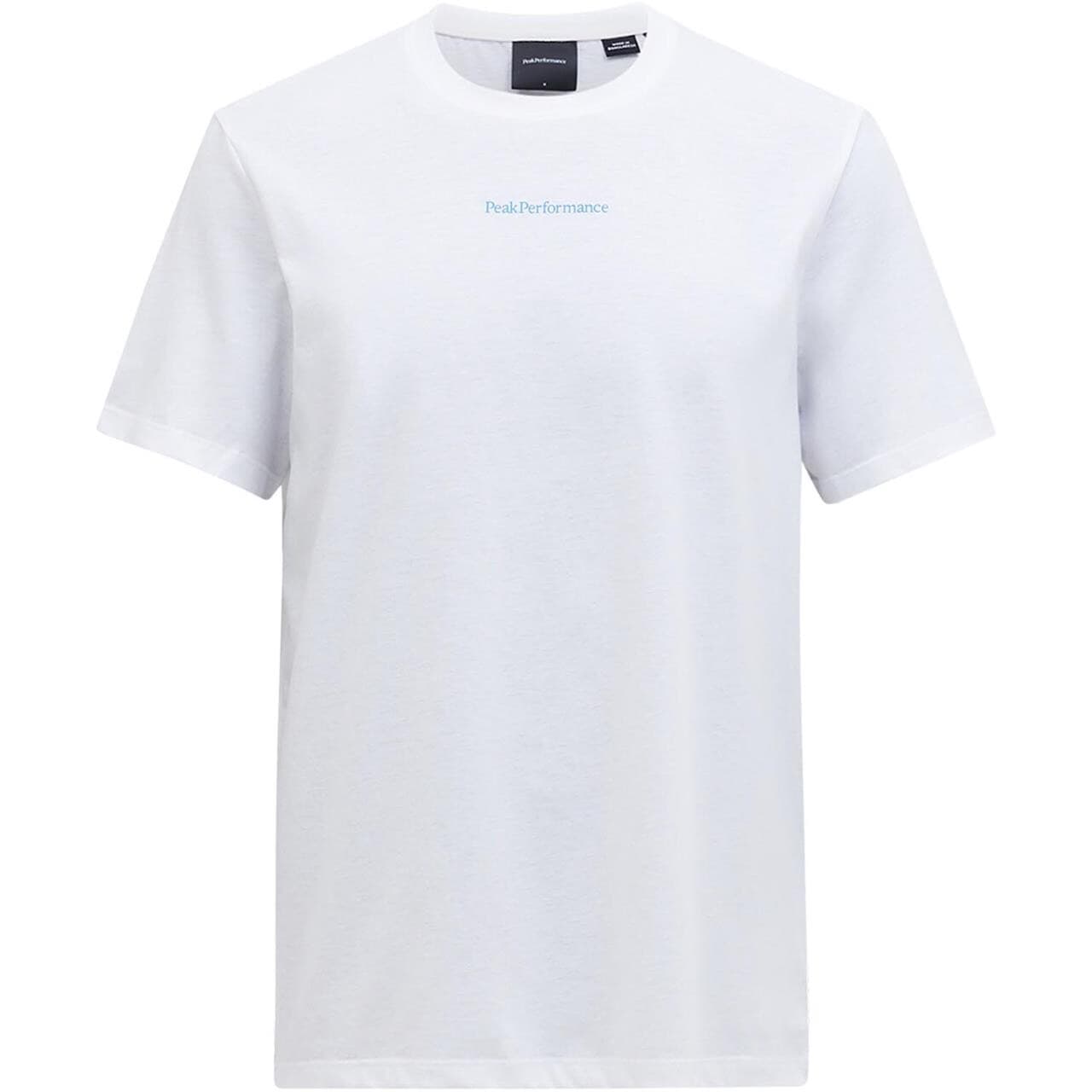 Peak Performance Mens Explore Graphic Tee (Hvid (WHITE/BRILLIANT BLUE) Small)