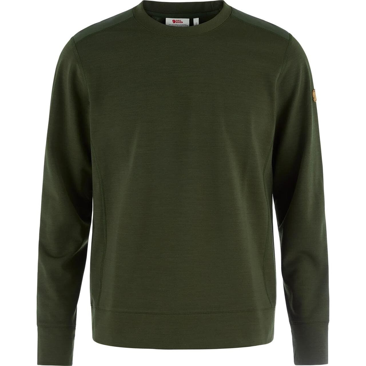 Fjällräven Mens Keb Fleece Crew Neck (Grøn (DEEP FOREST/662) X-large)
