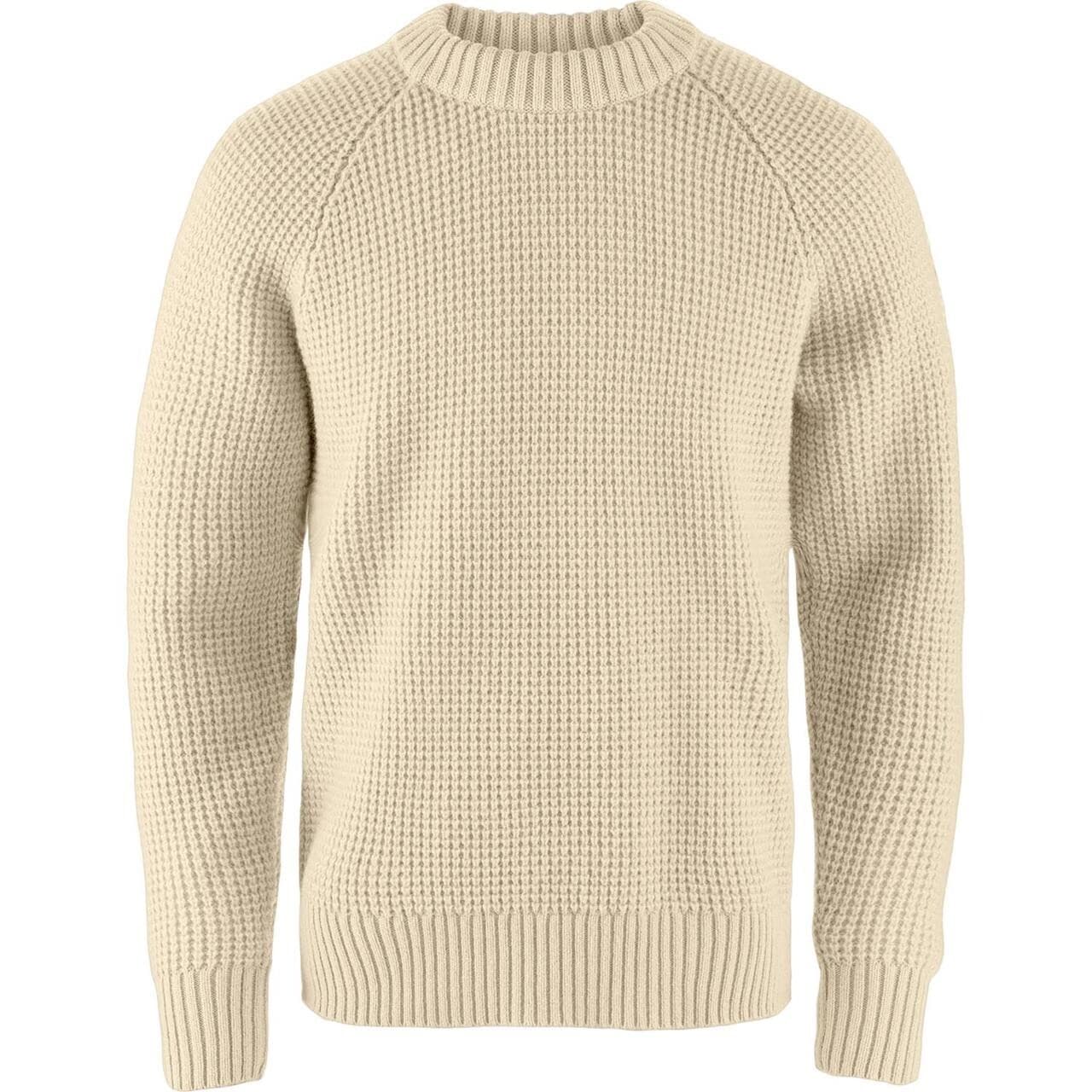 Fjällräven Mens Övik Waffle Knit (Beige (LIGHT BEIGE/191) X-large)
