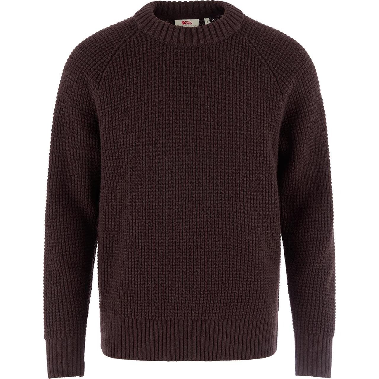 Fjällräven Mens Övik Waffle Knit (Brun (BLACK OAK/294) Medium)