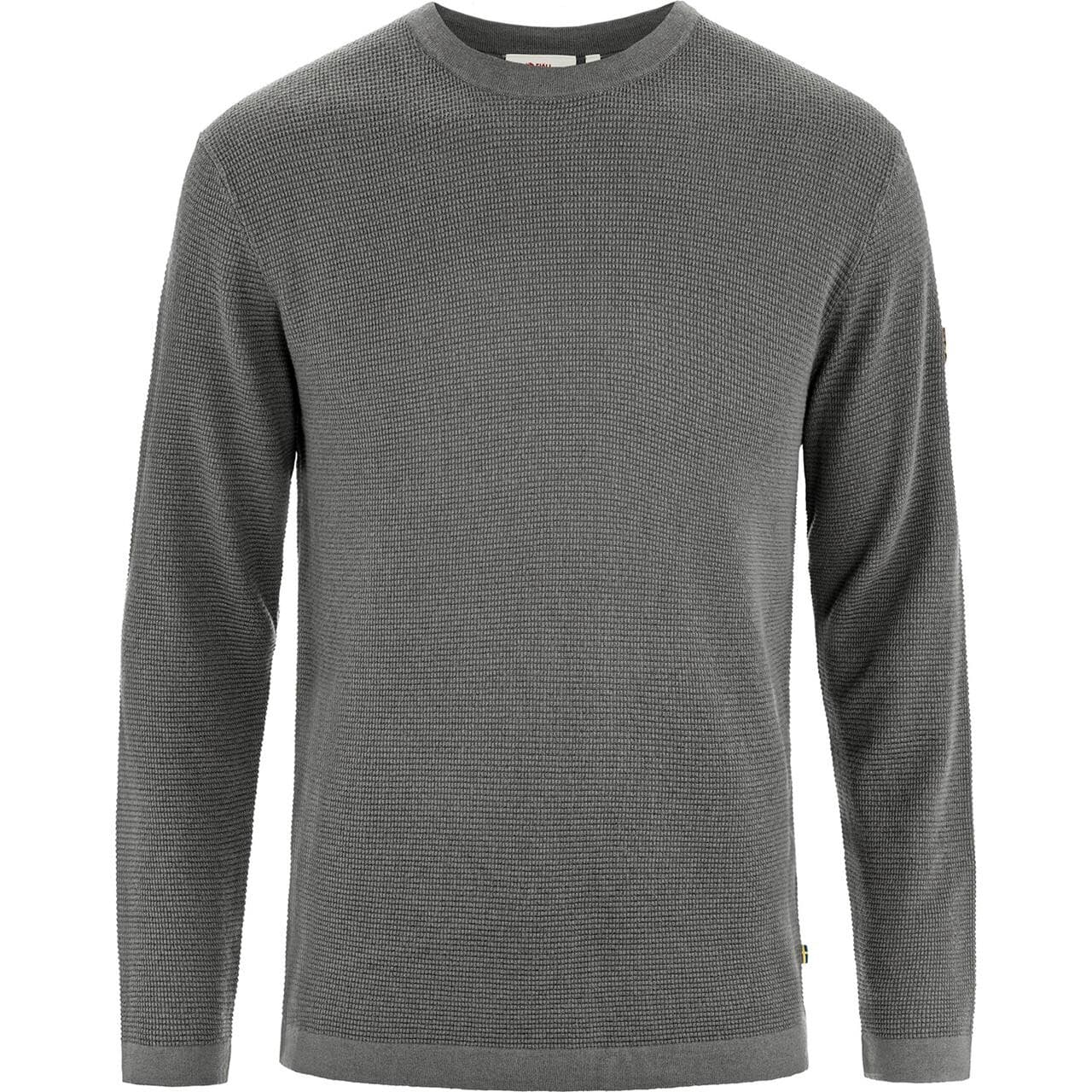 Fjällräven Mens Övik Lite Knit Sweater (Grå (GREY/020) Small)