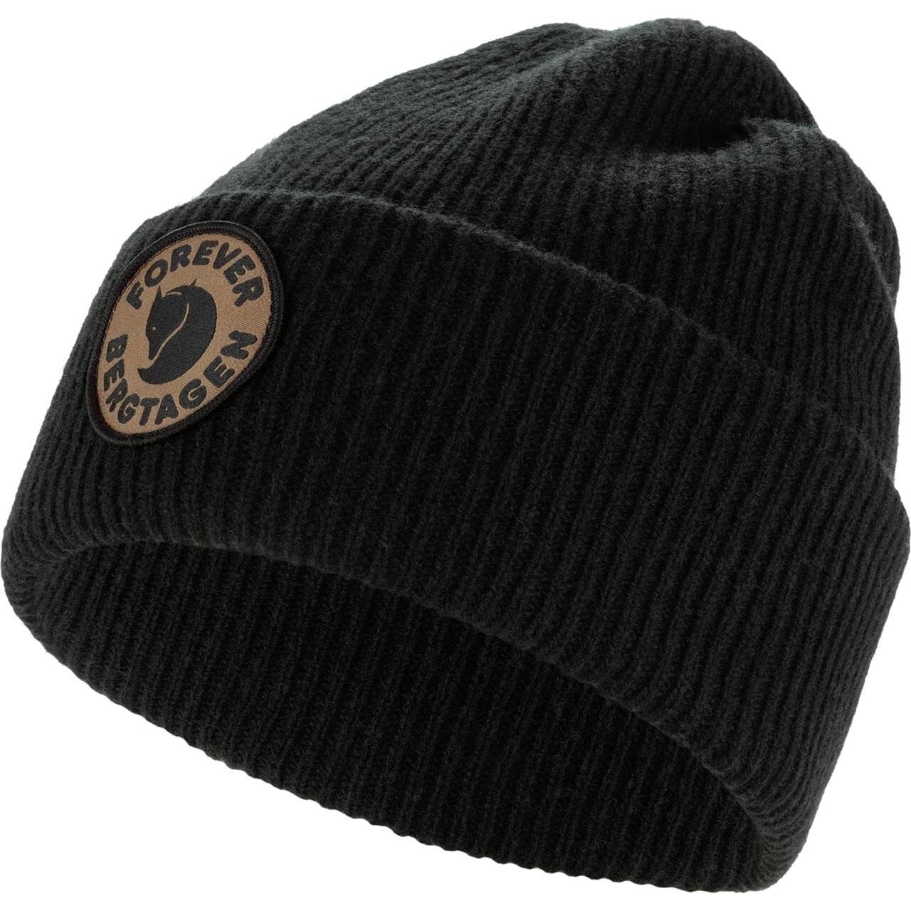 Fjällräven Bergtagen Forever Wool Beanie (Sort (BLACK/550) One size)