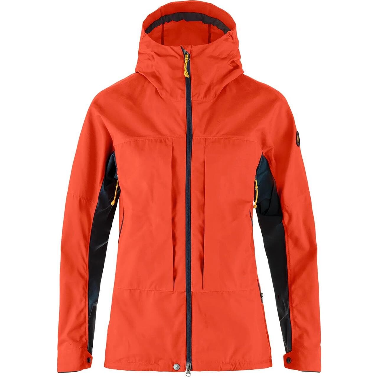 Fjällräven Womens Bergtagen G-1000 Jacket (Orange (FLAME ORANGE-MTN BLUE/214-570) Medium)