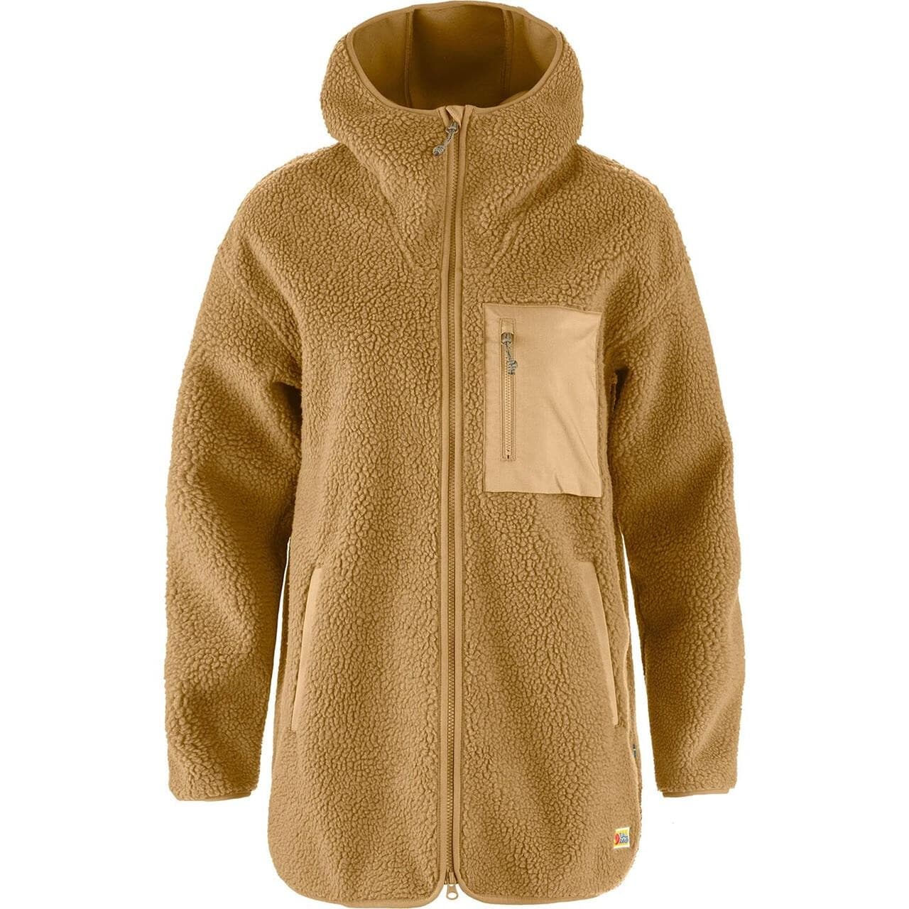 Fjällräven Womens Vardag Pile Fleece Long (Brun (BUCKWHEAT BROWN/232) Medium)