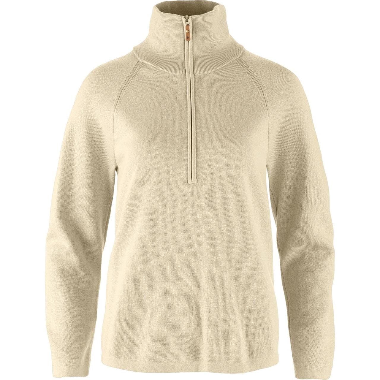 Fjällräven Womens Övik Lite Half Zip (Beige (LIGHT BEIGE/191) Small)