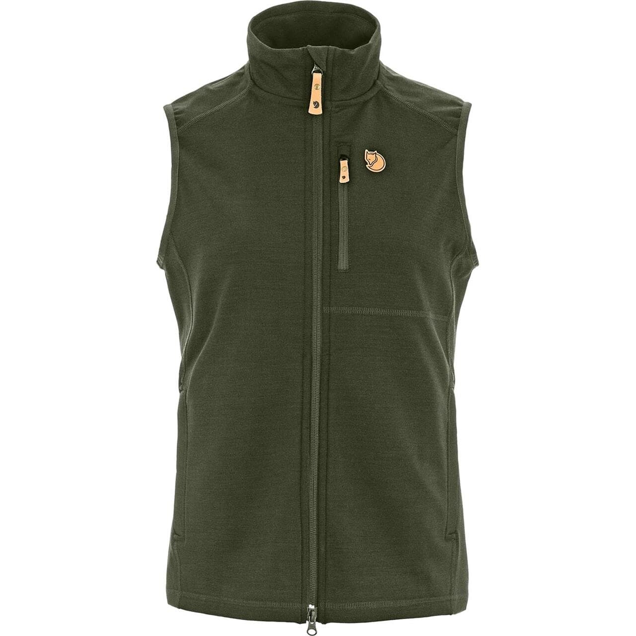 Fjällräven Womens Keb Fleece Vest (Grøn (DEEP FOREST/662) Medium)