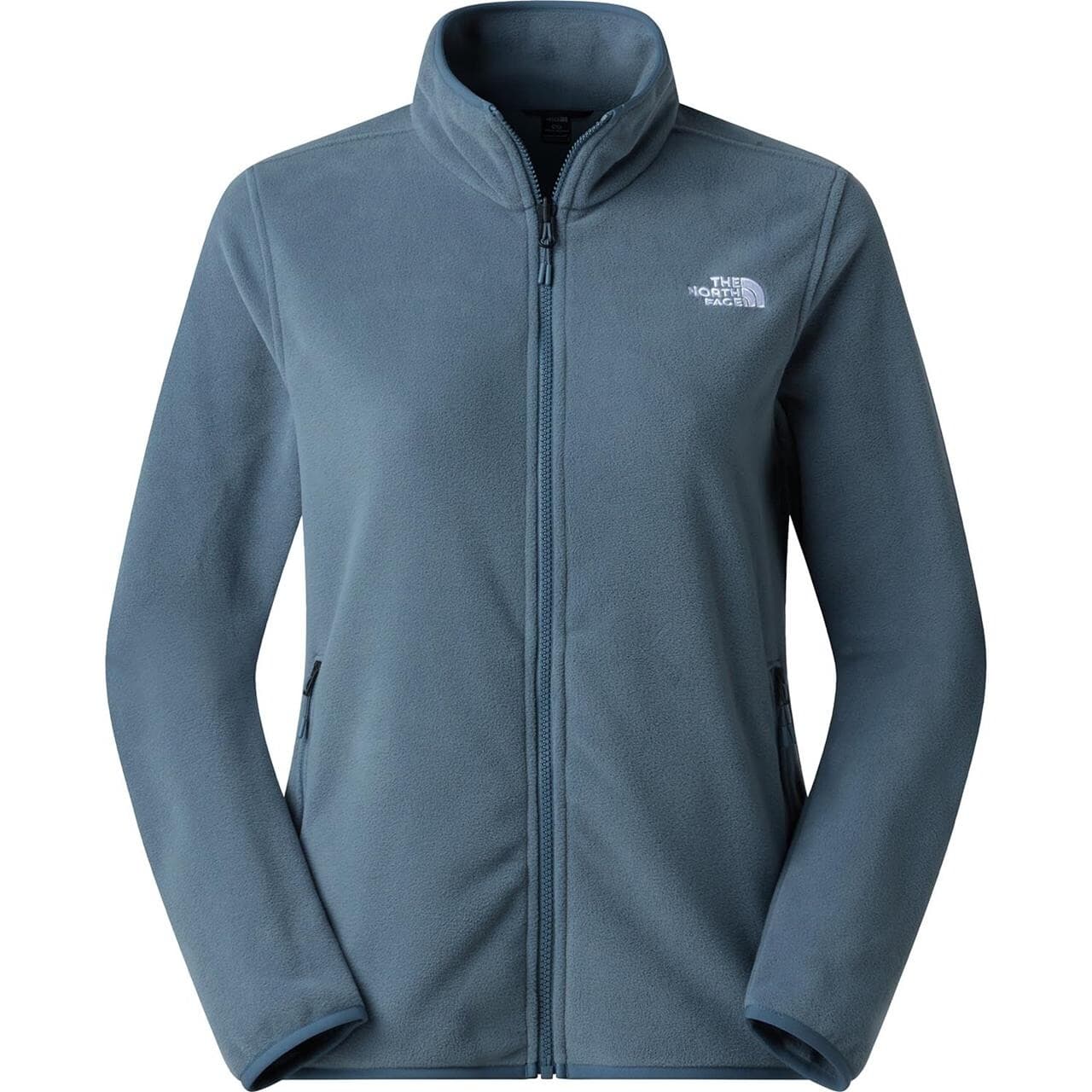 The North Face Womens Glacier Fleece Jacket (Blå (GRANITE GREY) Medium)