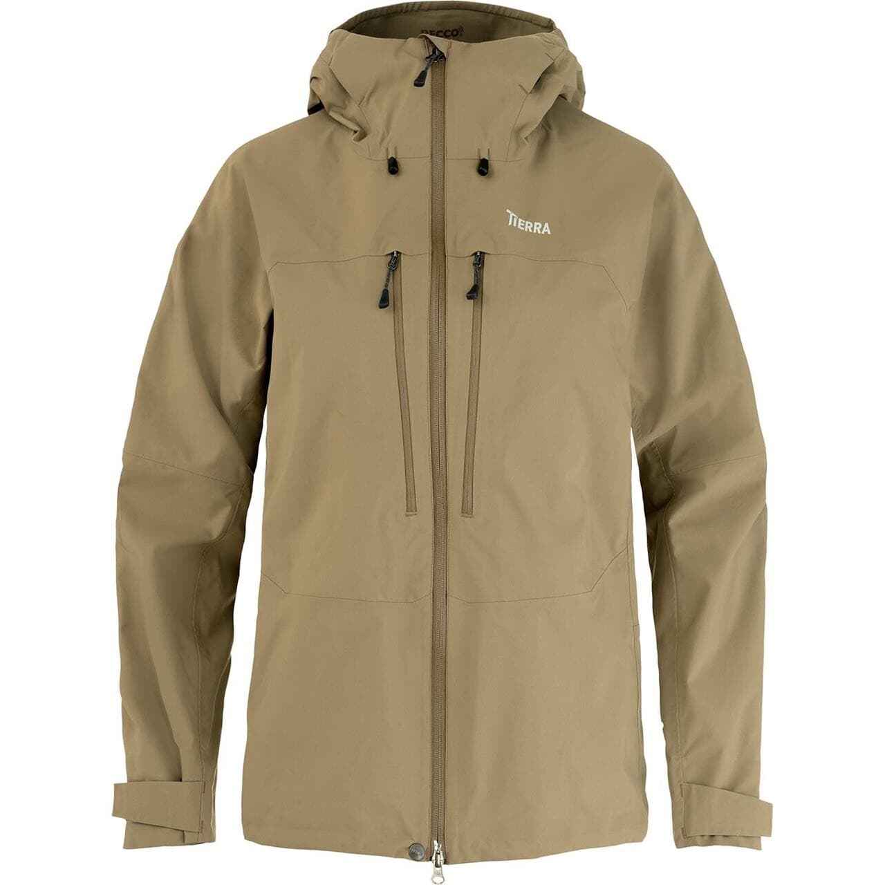 Tierra Womens Roc Blanc Pro Jacket (Grøn (KHAKI) Small)