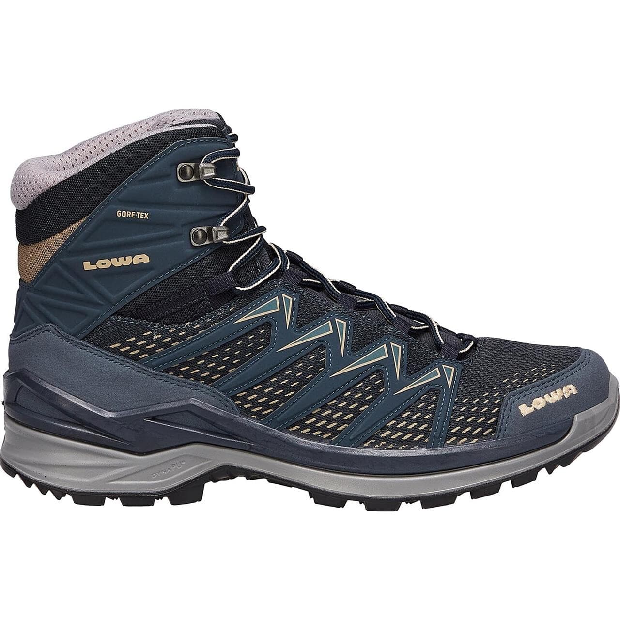 Lowa Mens Innox Pro GTX Mid (Blå (JEANS/DUNE) 44)