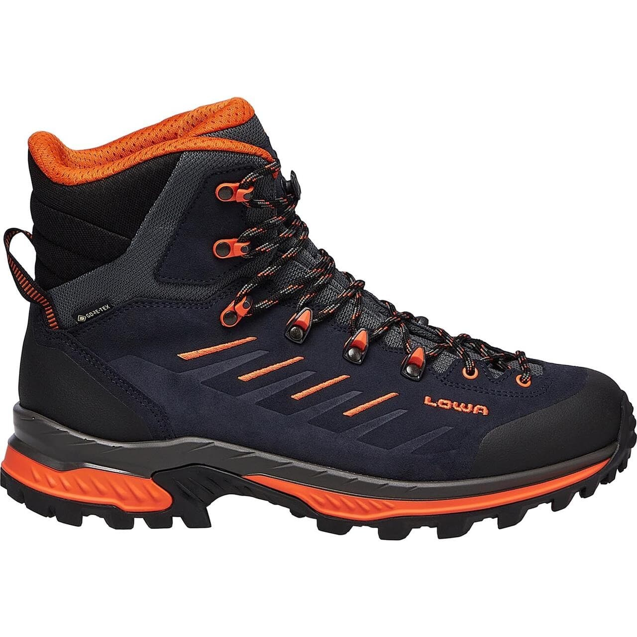 Lowa Mens Randir GTX Mid (Blå (NAVY/FLAME) 41,5)