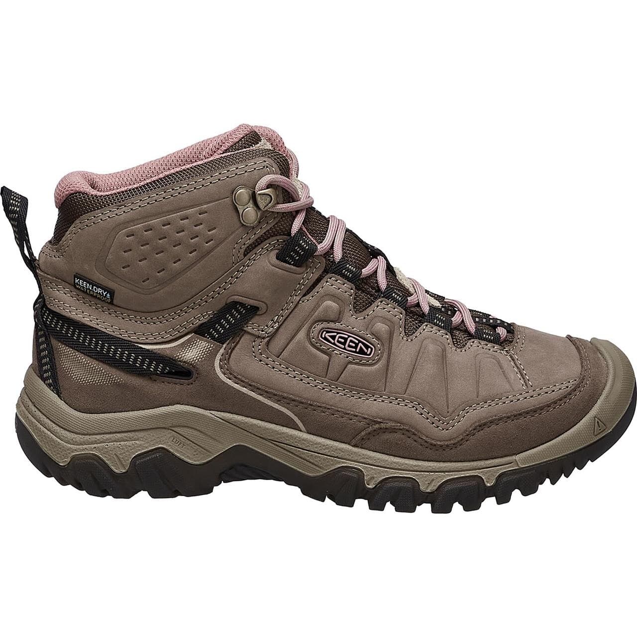 Keen Womens Targhee IV Mid WP (Brun (BRINDLE/NOSTALGIA ROSE) 41)