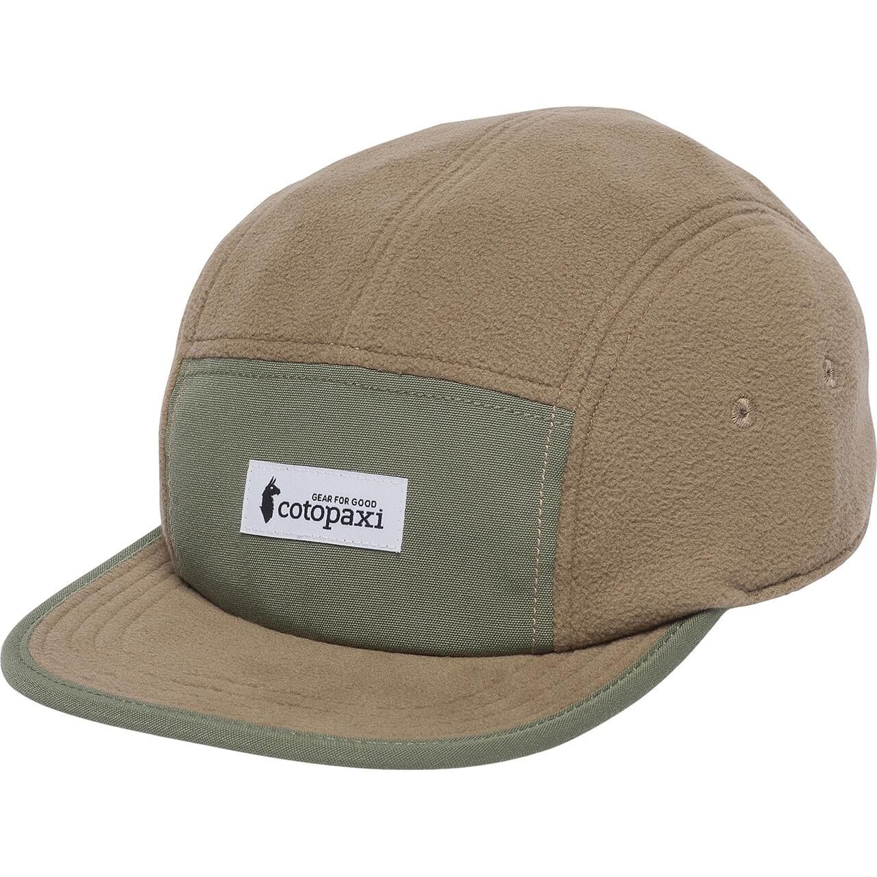 Cotopaxi Fleece 5-Panel Hat (Brun (FATIGUE AND DUNE) One size)