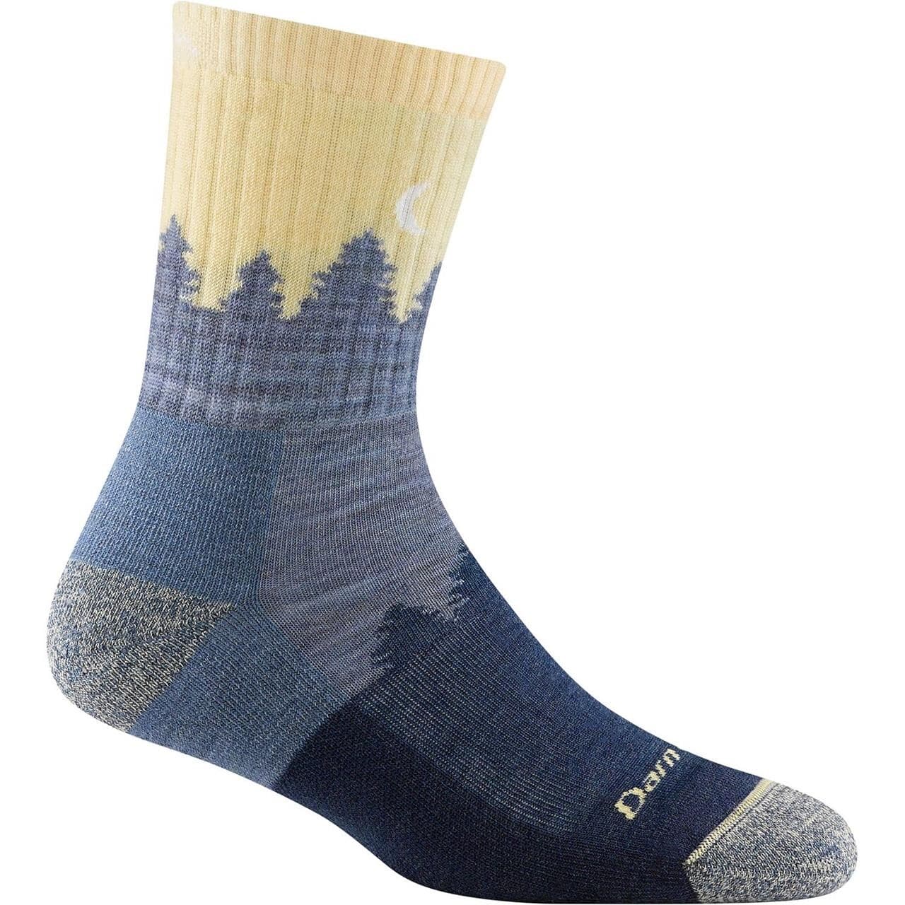Darn Tough Womens Treeline Micro Crew MW Cushion (Blå (LIGHT DENIM) 35-37,5)