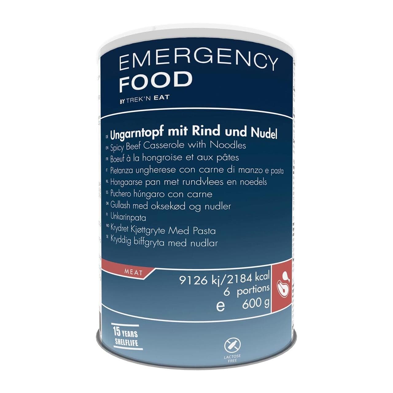 Trek N Eat Emergency Food Gullash Oksekød Og Nudler