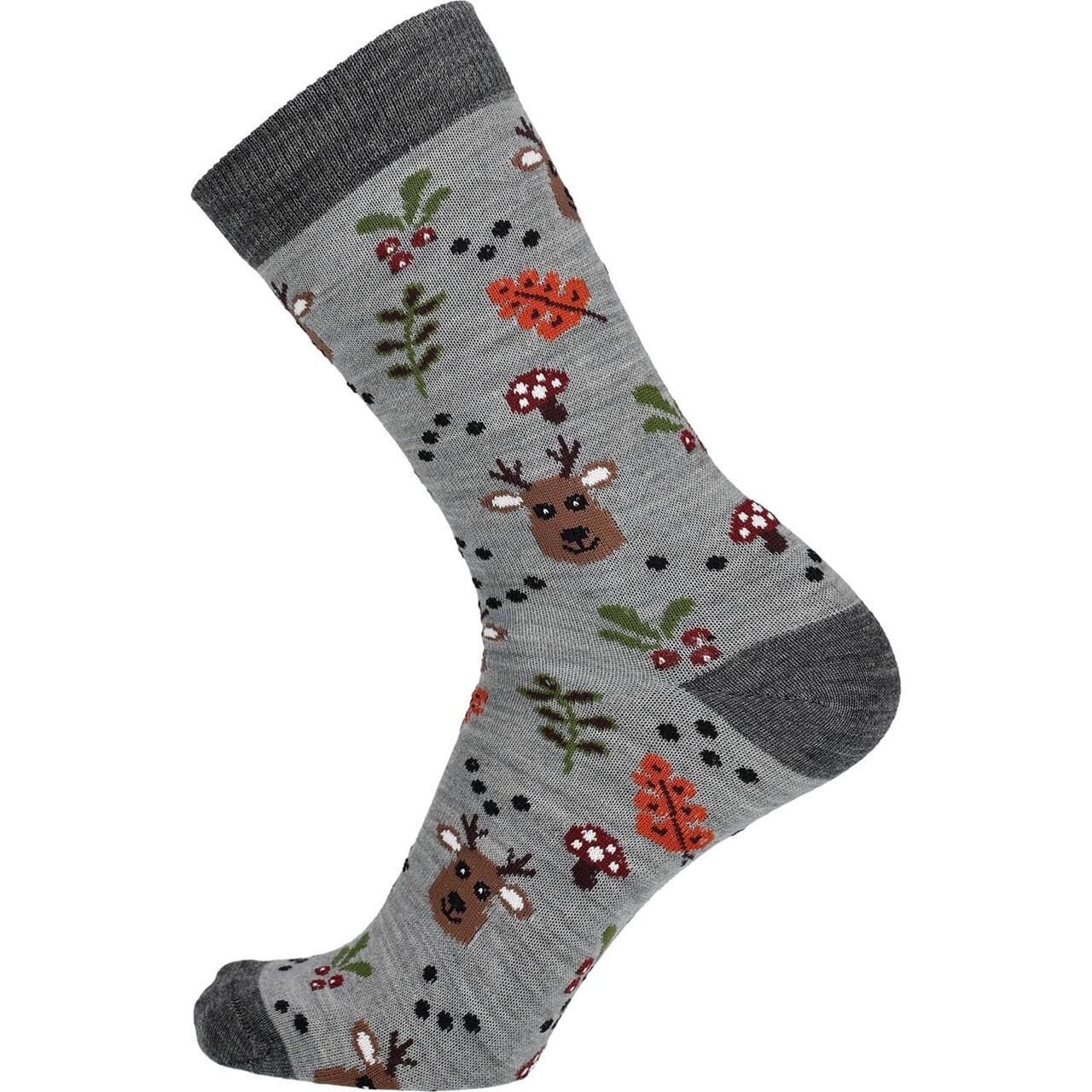 Friluftsland Merino Lifestyle Reindeer`s Autumn (Grå (GREY) 39-42)