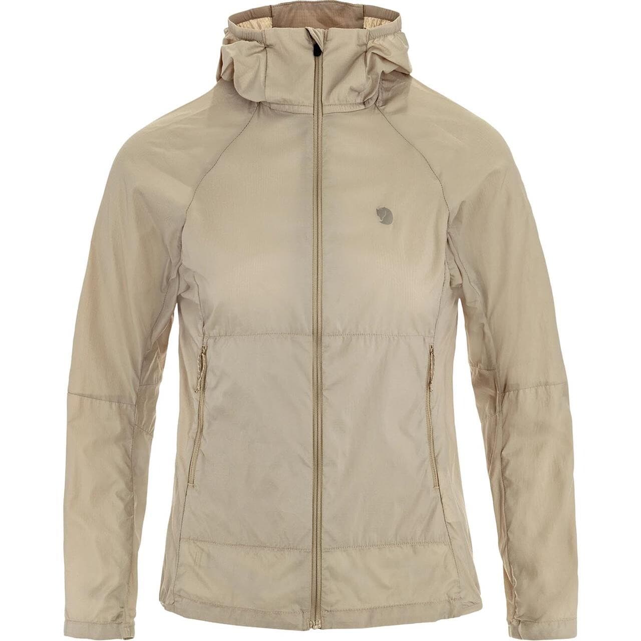 Fjällräven Womens Keb Lätt Wind Jacket (Grå (FOSSIL/118) X-large)