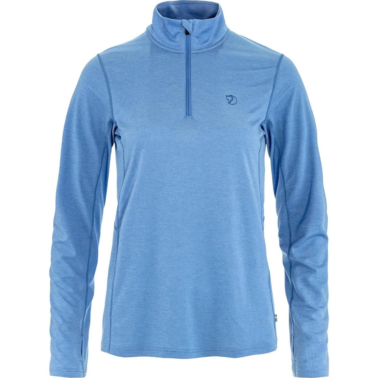 Fjällräven Womens Abisko Day Hike Half Zip (Blå (ULTRAMARINE/537) Medium)