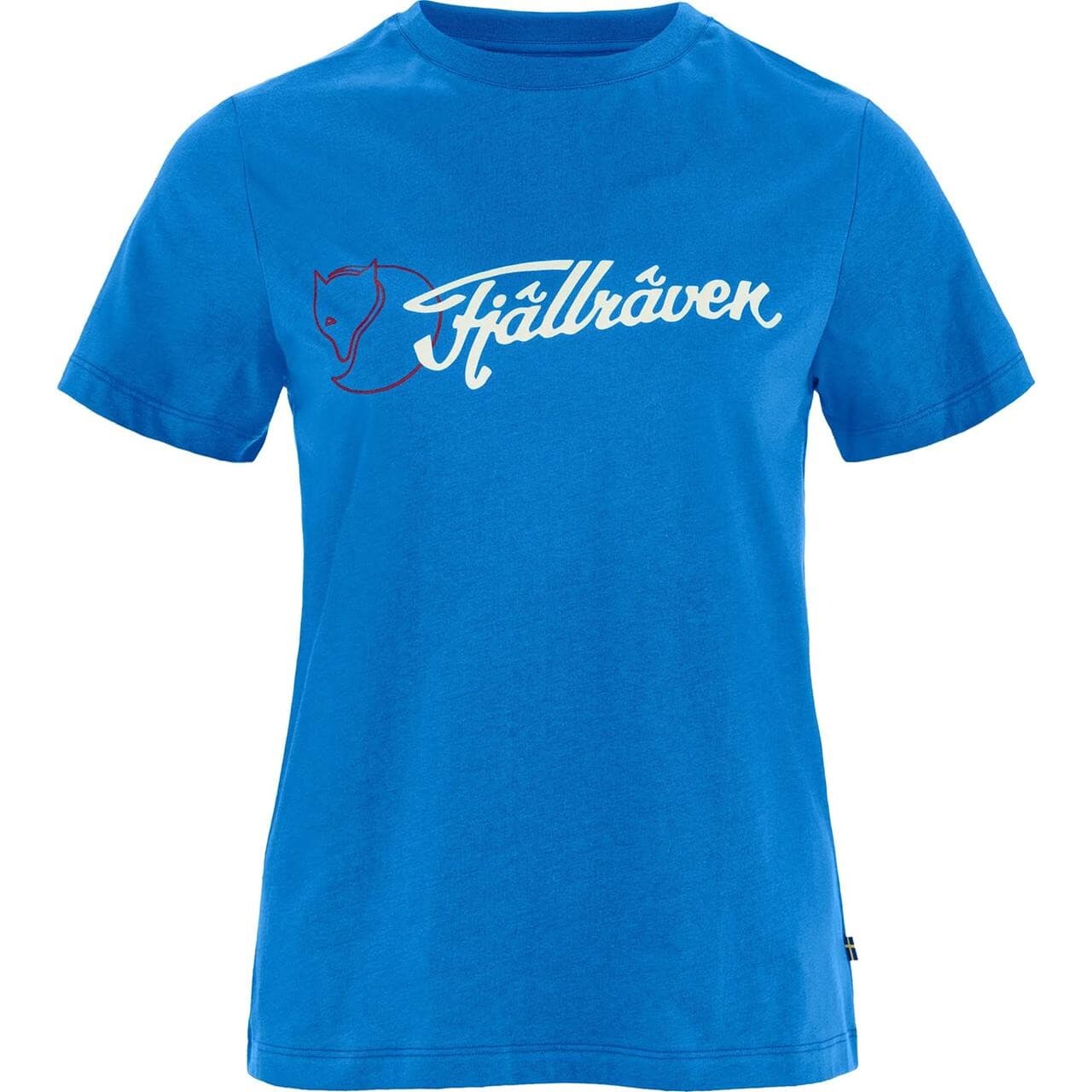 Fjällräven Womens Archive Logo T-shirt (Blå (UN BLUE/525) X-small)