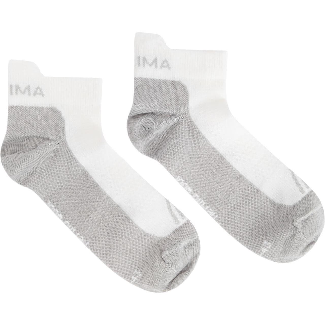 Aclima Ankle Socks 2-pack (Hvid (WHITE/LIGHT GREY) 44-48)
