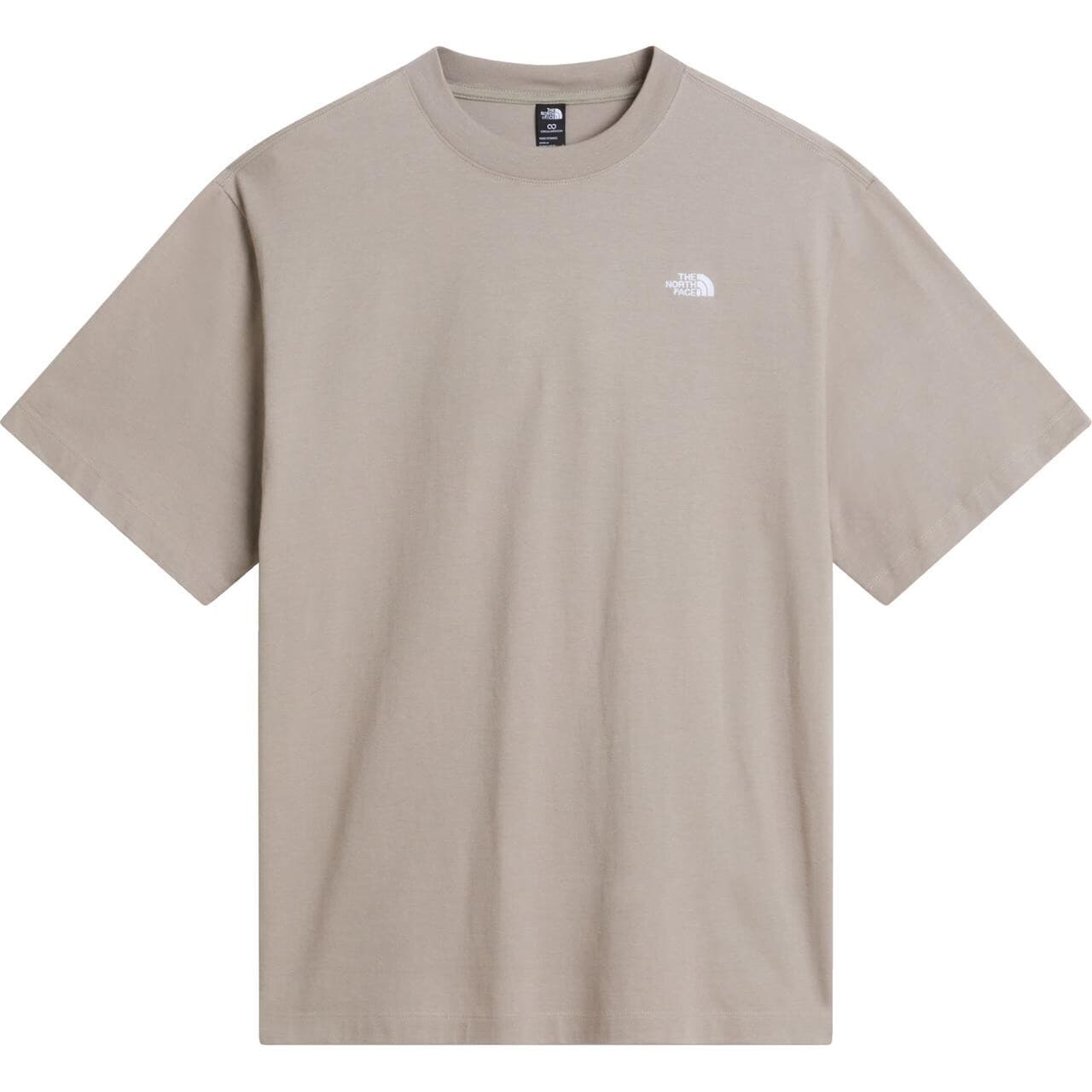 The North Face Mens TNF Essential Simple Dome OS S/S Tee (Grå (STONE SLAB) Small)