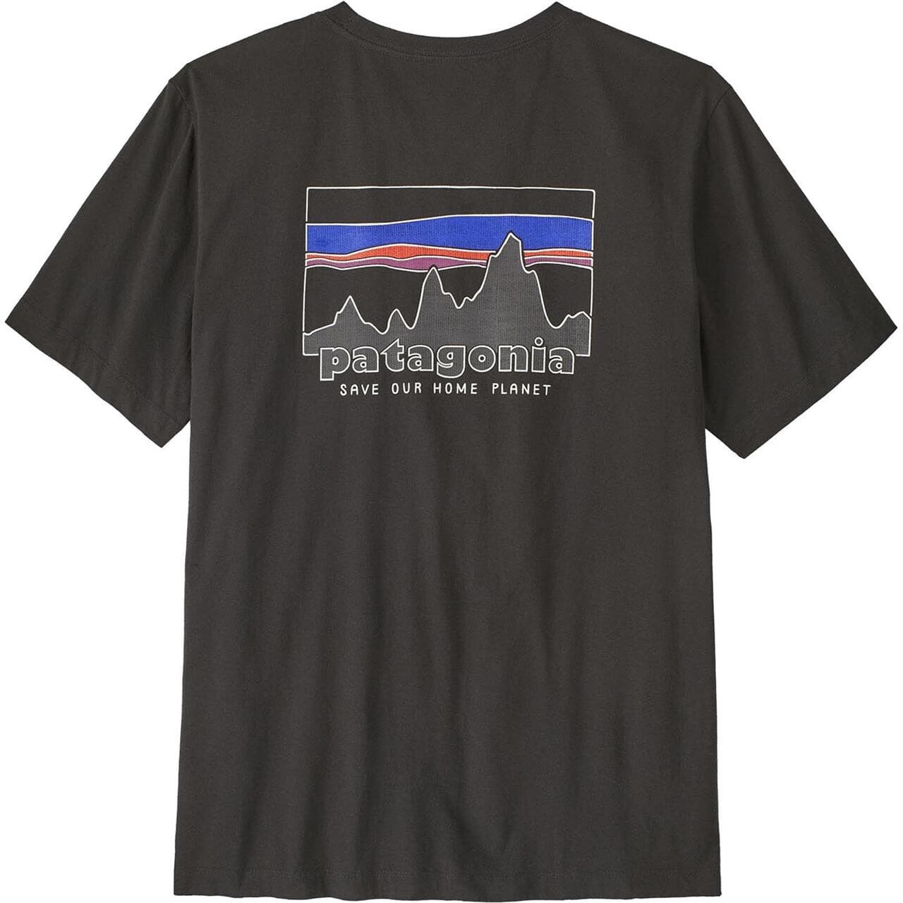 Patagonia Mens 73 Skyline T-shirt (Sort (INK BLACK) Small)
