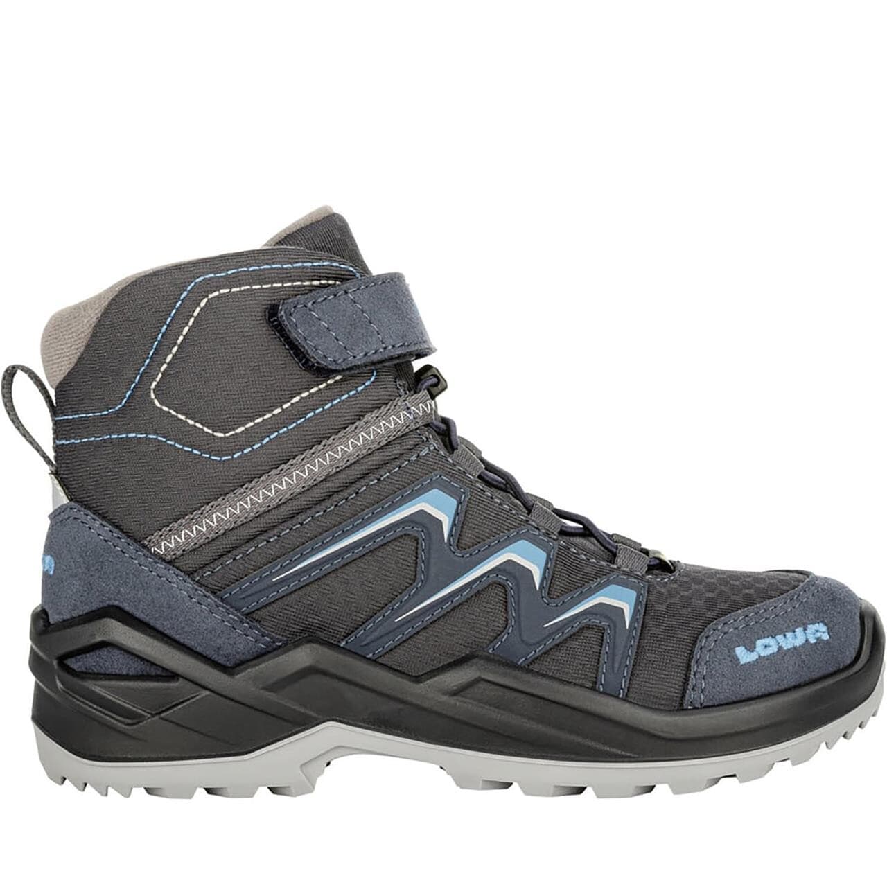 Lowa Kids Maddox Warm GTX Mid (Blå (STEEL BLUE) 32)
