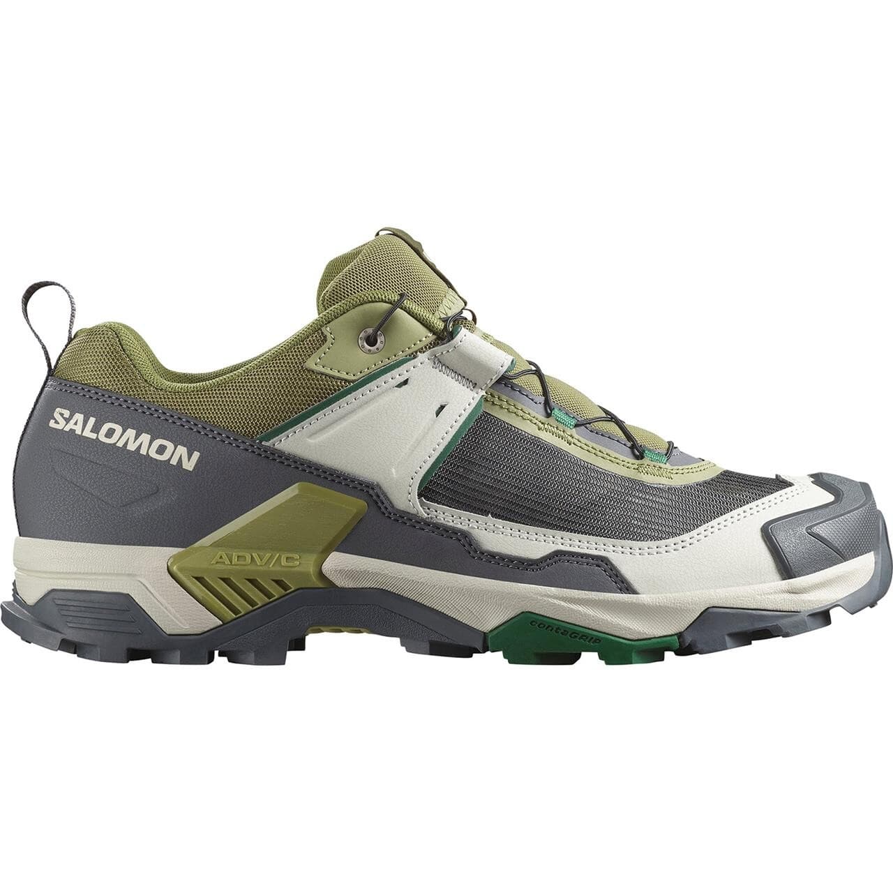 Salomon Mens X Ultra 5 (Grøn (ALOE/ASPHALT/EDEN) 42)
