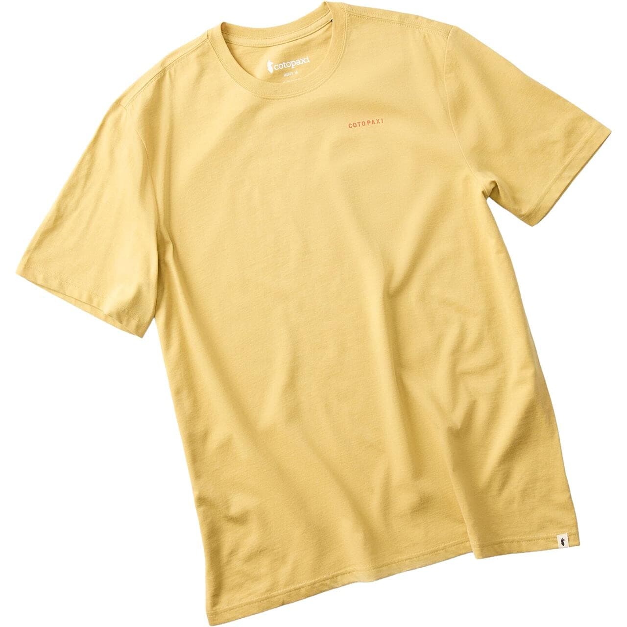 Cotopaxi Mens Mountain Magic T-shirt (Orange (HUSK) Large)