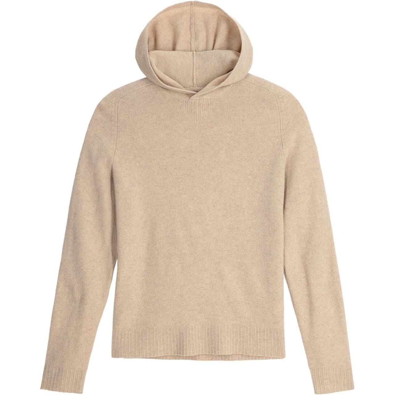 Royal Robbins Rockcraft Wool Hoodie (Beige (KHAKI HTR) Medium)