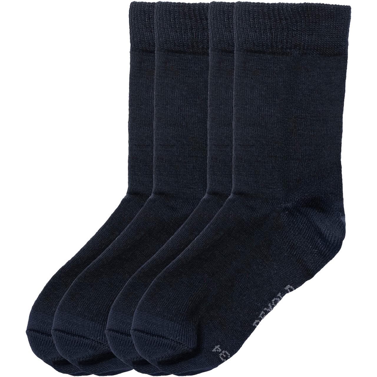 Devold Kids Daily Merino Light Sock 2pk (Sort (INK) 25-27)