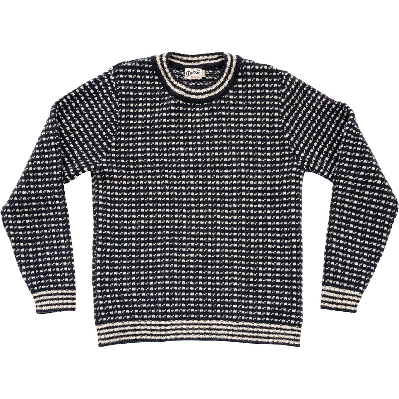 Devold Islender Refined Sweater (Hvid (INK/OFFWHITE) X-small)