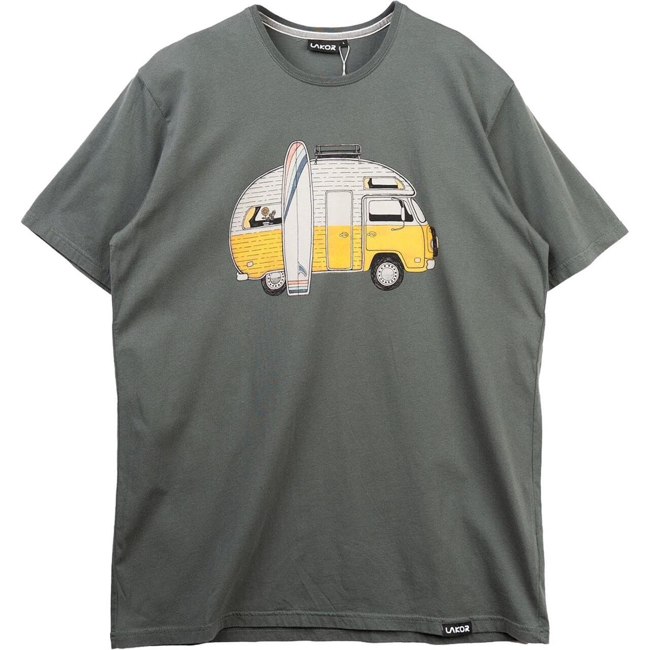 Lakor Sun Camper T-shirt (Grå (URBAN CHIC) X-large)