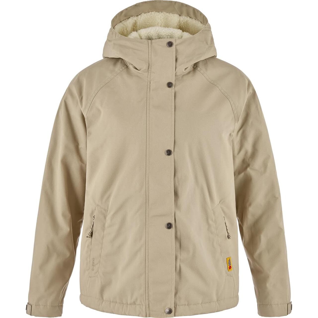 Fjällräven Womens Vardag G-1000 Pile Jacket (Grå (FOSSIL/118) X-large)