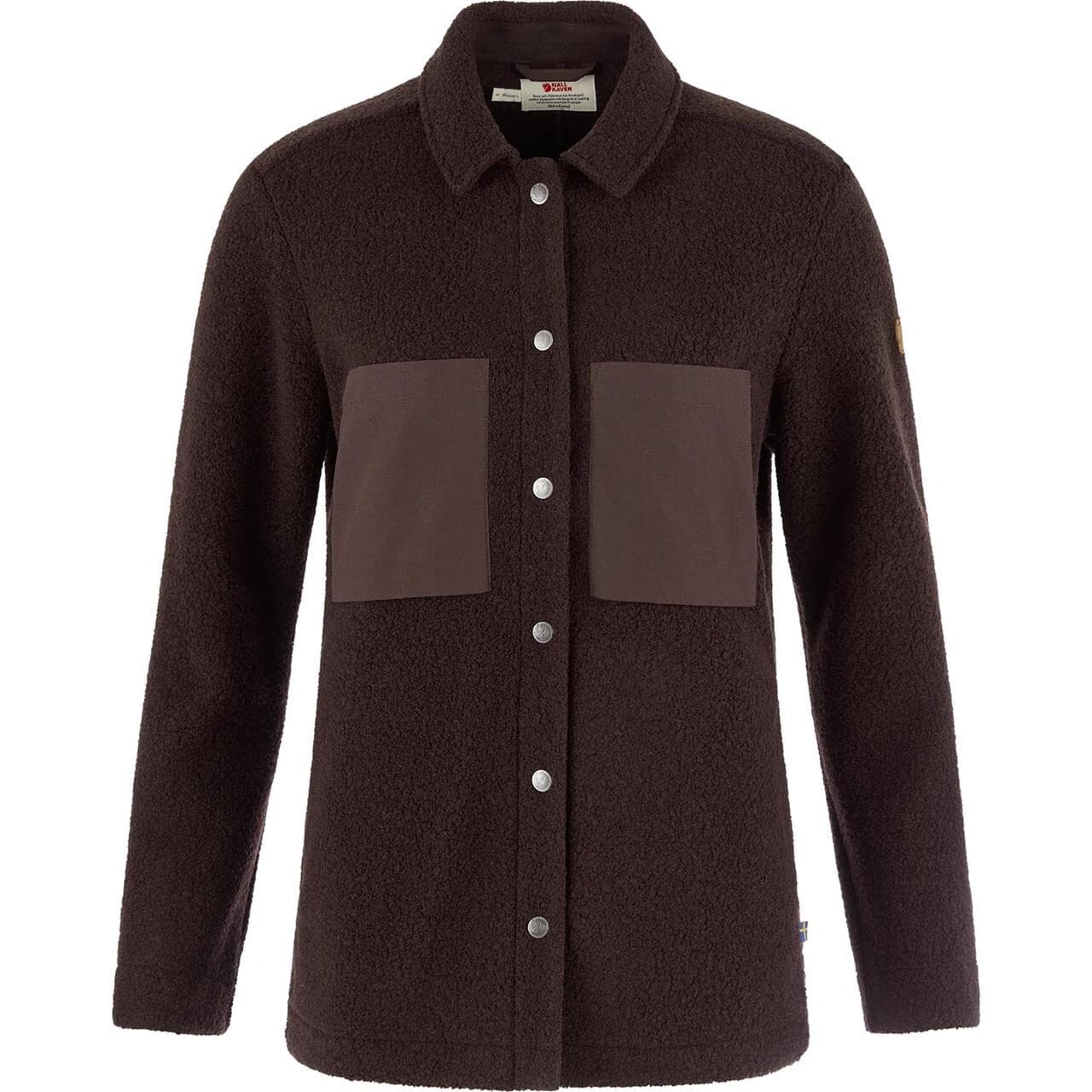 Fjällräven Womens Kaitum Overshirt (Brun (BLACK OAK/294) Medium)