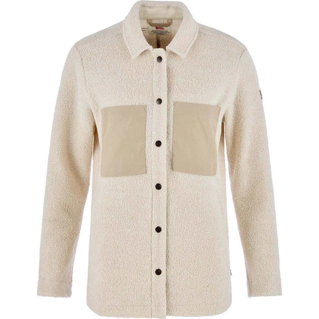 Fjällräven Womens Kaitum Overshirt (Beige (CHALK WHITE/113) Medium)