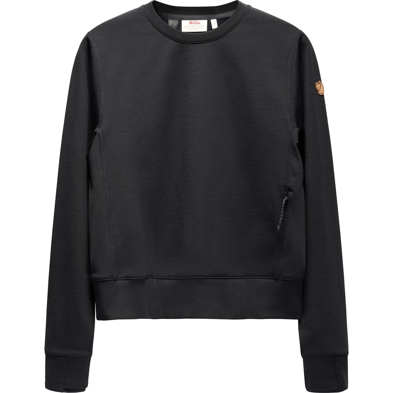Fjällräven Womens Keb Fleece Crew Neck (Sort (BLACK/550) Small)